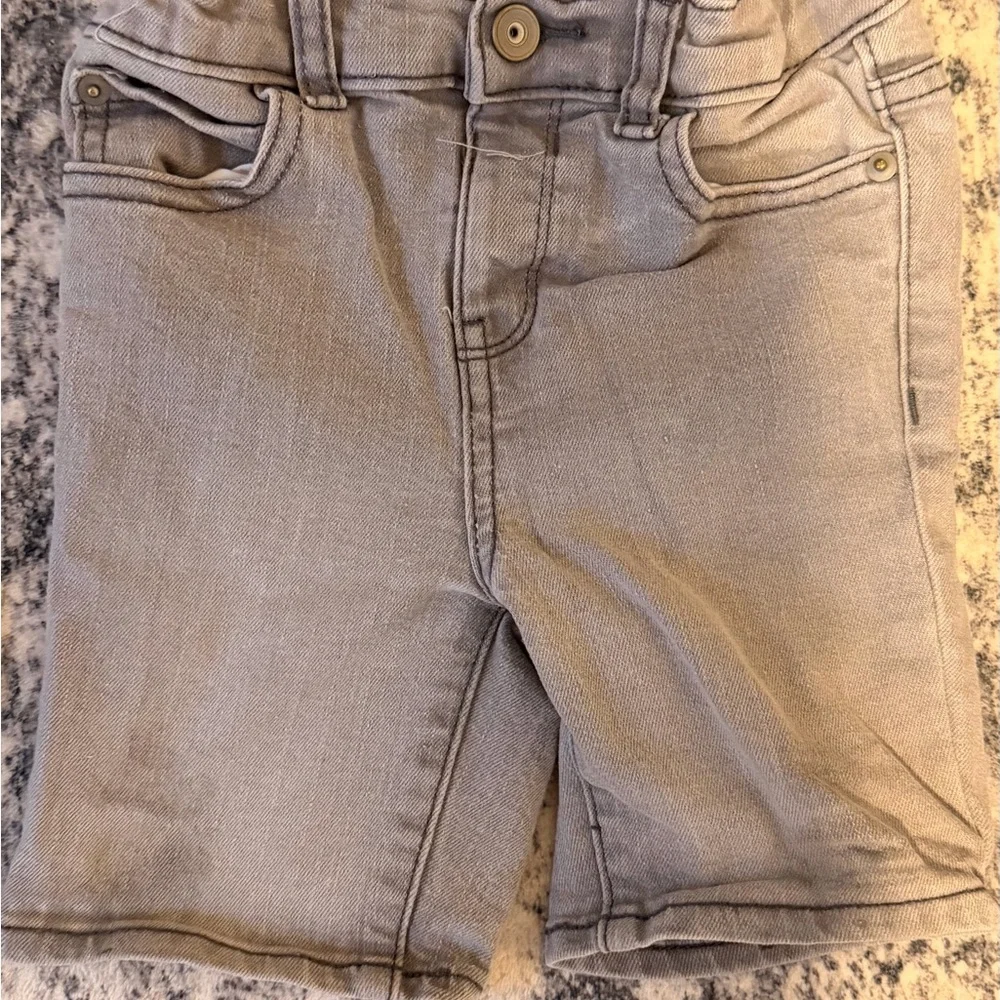 Old Navy and Childrens Place Kids Shorts Set - Blue, Black, Gray - Picture 4 of 7